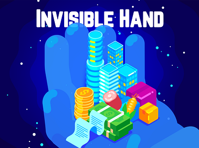 Invisible Hand artist character design economy illustration illustration art illustrator