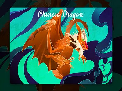 Chinese Dragon 2019 asian chinese chinese culture color design guide page illustration poster ps traditional ui vector