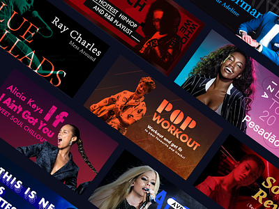 Visual Design for Music Banners