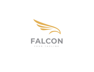 Falcon Logo Vector Ai, Eps Download design icon illustration light logo typography vector