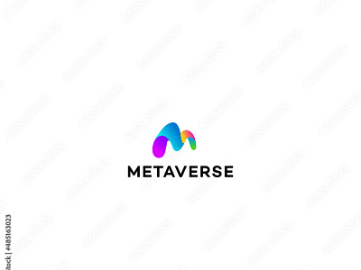 Latter M Logo Template vector symbol shape tech