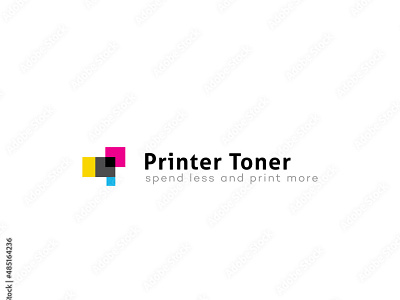 Printer Toner Logo Template vector symbol printer toner logo