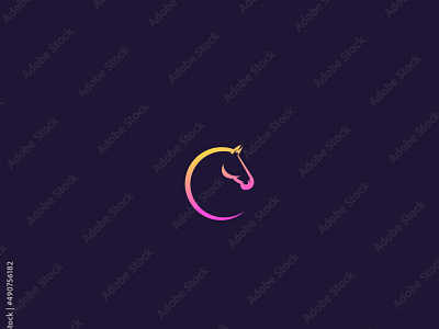 Horse Logo Design vector Template