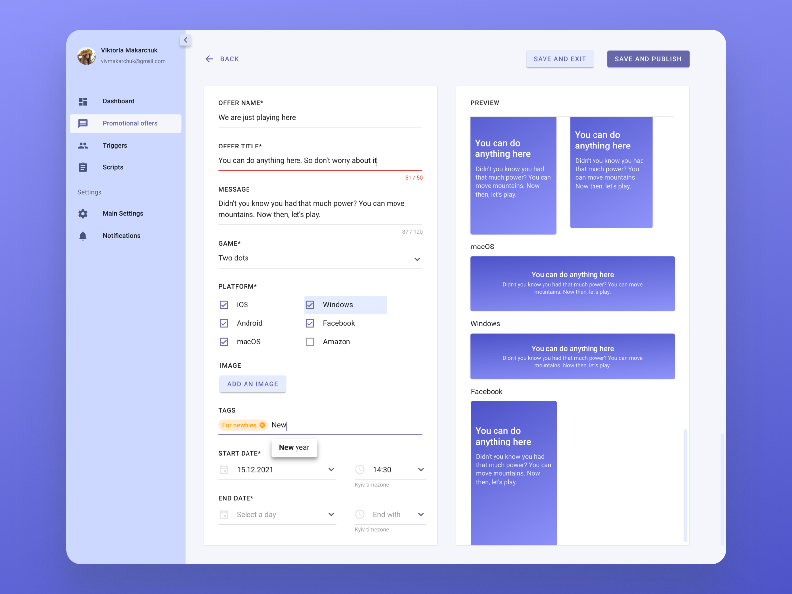 CRM Concept by Viktoria Zaiats on Dribbble