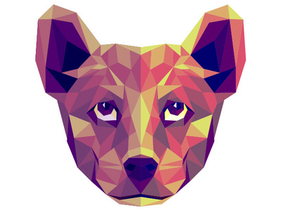 poly pup adobe illustrator animal dog dog art illustration vector