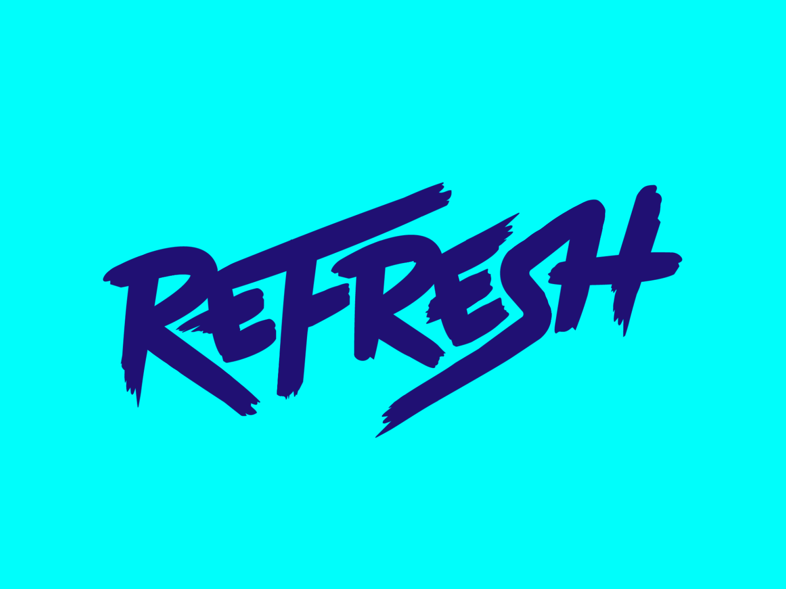DJ Refresh animation branding cel animation dj logo motion refresh