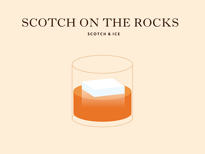 Scotch On The Rocks alcohol drink ice ive been drinkin on the rocks scotch