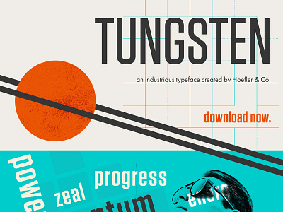 Tungsten Font Landing Page