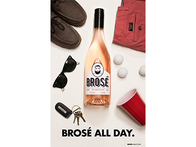 Brosé Wine Poster