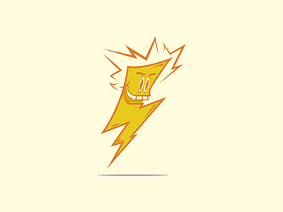 Crazy Hair character design graphic design illustration illustrator lightning lines vector
