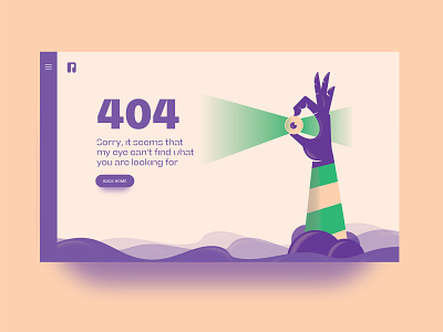 404 page 404 error 404 page beatrice bw gradual dailyui flat illustration typogaphy ui vector
