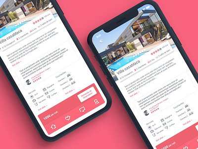 UI / UX design for Airbnb app