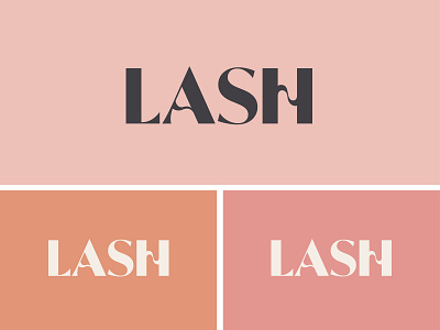 Logotype exploration brand design branding custom type design lash logo logodesign logotype typography