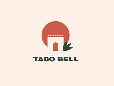 Taco Bell branding casa flat leaves mexican rebrand restaurant rust sun taco taco bell western yo quiero taco bell