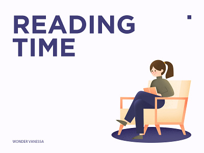 reading time illustration