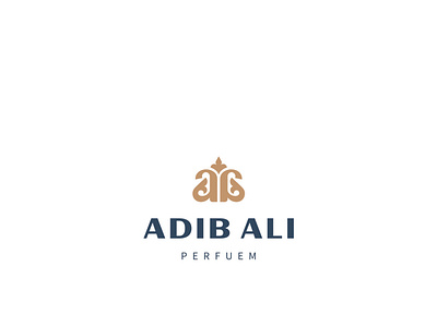 Adib Ali Perfume | logo brand identity monogram branding design illustration illustrator logo logos perfume inspiration