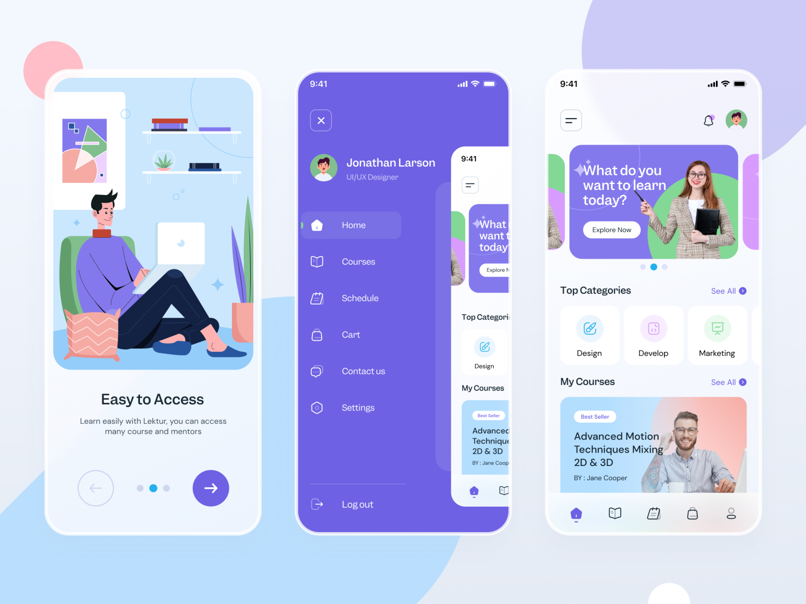 Online Course App by Dwipo Prawiro on Dribbble