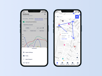 Fintech App app app design design finance fintech maps mobile ui ui design uidesign ux