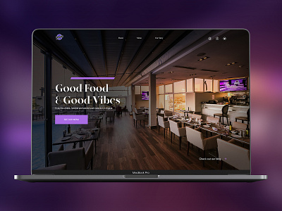 Landing Page Design adobexd design food landing design landing page landing page design restaurant ui ux web web design website