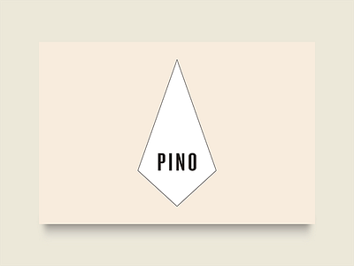 Pino diamond logo pine pino