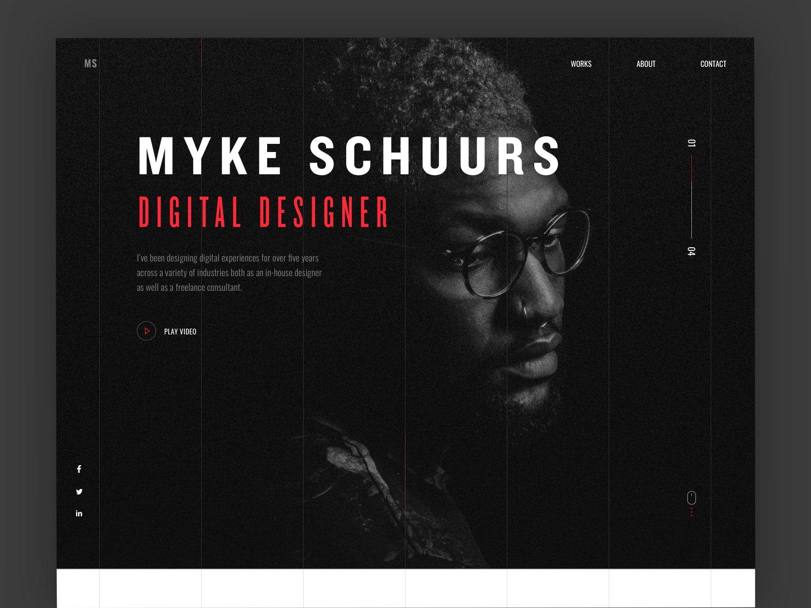 Portfolio Website by Anita Gutiérrez on Dribbble