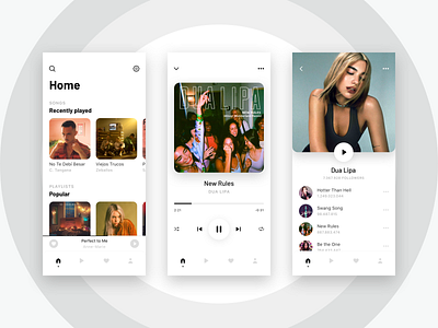 Music App Concept