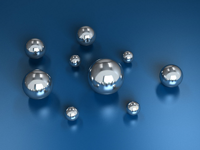 3D Metallic Balls Background 3d background ball metallic render silver sphere steel three dimensional