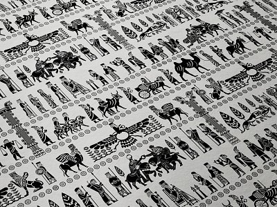 Persepolis Apadana Pattern