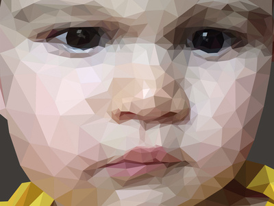 Polygon Style Portrait