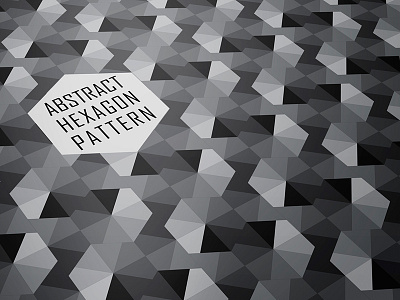 Abstract Hexagon Pattern Background