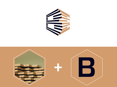 Brand Identity BenMarzougui brandmark construction design guidelines identidadevisual lines logo mark