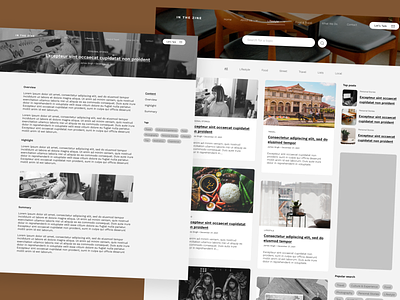 Blog Site for a Digital Magazine blog blogsite elementor magazine minimalist online magazine uiux web design wordpress