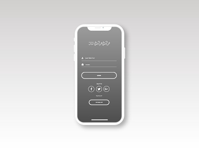 Ibaybay Mobile Ui Log In Showcase baybayin minimalist mobile app design