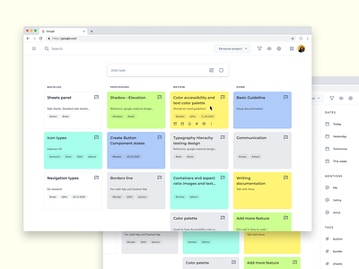 Personal Kanban workflow