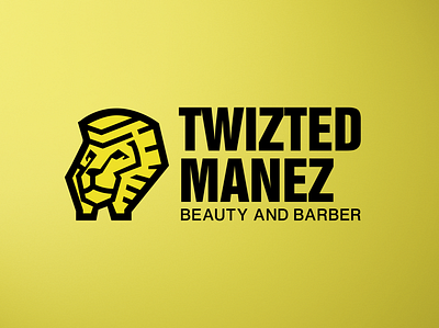 Twizted Manez Logo brand design icon illustration logo mascot typography ui ux vector