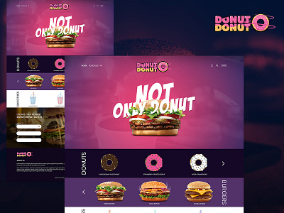 Fast Food chain website Design bangladesh design fastfood landingpage restaurant restaurant branding ui web