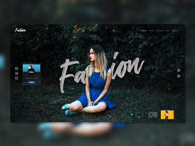 Fashion House Landing Page