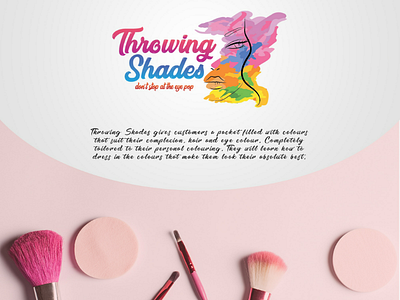 Throwing Shades artwork design illustrator logo