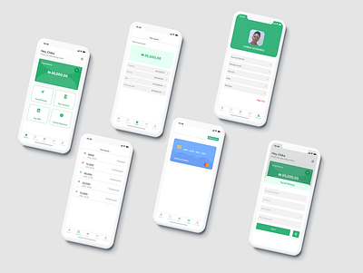 Banking App app design design app ios ios 10 mobile nigeria ui ux