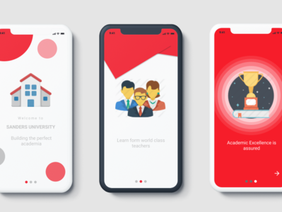 Onboarding Screens app branding design ui ux