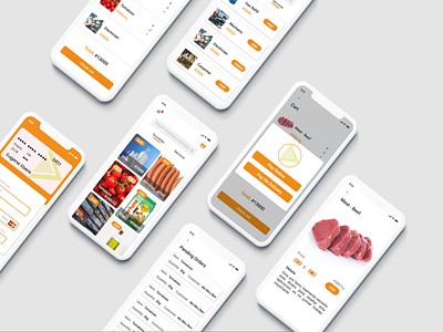 Grocery App app design app grocery ios nigeria ui pack uidesign ux