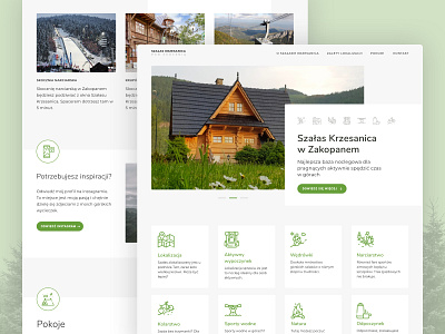 Mountain house landing page