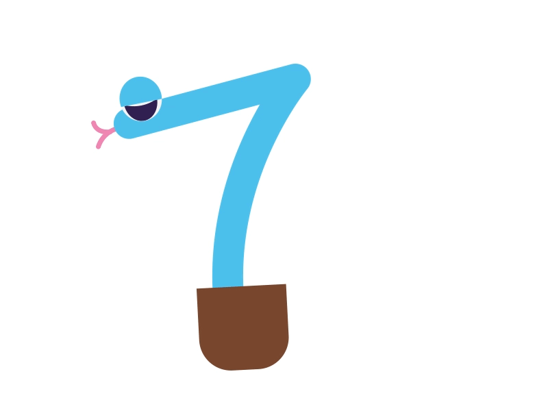 Day 34: 7 36days 7 36daysoftype 36daysoftype06 after effects aftereffects animation character illustration illustrator mograph motiongraphics