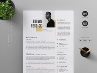 Resume/CV by Reuix Studio on Dribbble