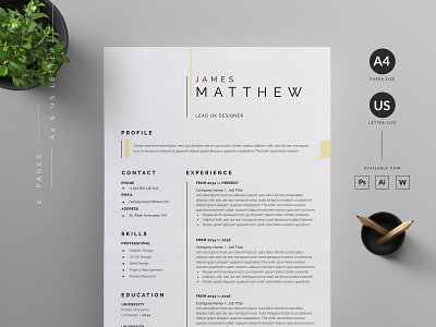 Resume/CV cover letter cover letter template creative curricular vitae cv design cv template designer resume die microsoft word minimal modern ms word professional resume resume bundle resume design resume template us letter vector word