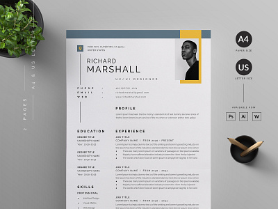 Resume/CV cover letter cover letter template creative curricular vitae cv design cv template designer resume die microsoft word minimal modern ms word professional resume resume bundle resume design resume template us letter vector word