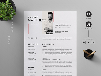 Resume/CV vector