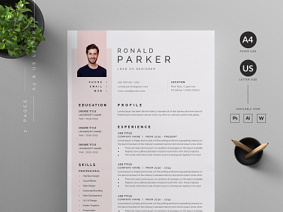 Resume/CV vector