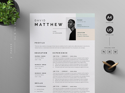 Resume/CV vector