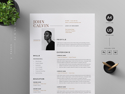 Resume/CV vector